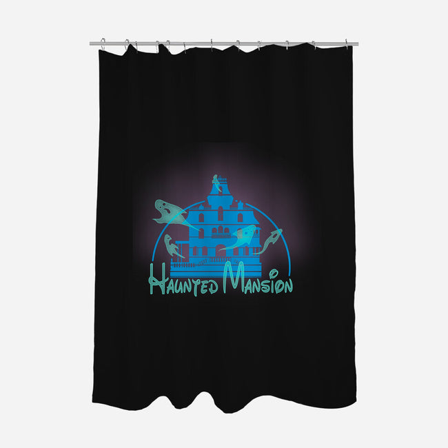 Haunted Mansion-None-Polyester-Shower Curtain-Samuel