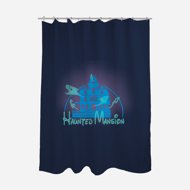 Haunted Mansion-None-Polyester-Shower Curtain-Samuel
