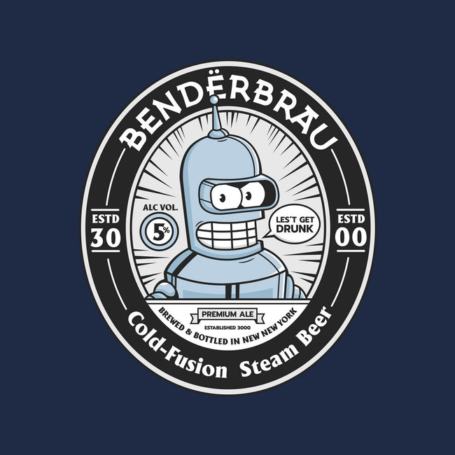 Bender Beer-Womens-V-Neck-Tee-Bear Noise