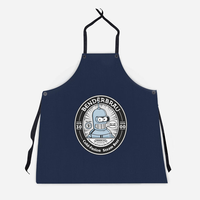 Bender Beer-Unisex-Kitchen-Apron-Bear Noise