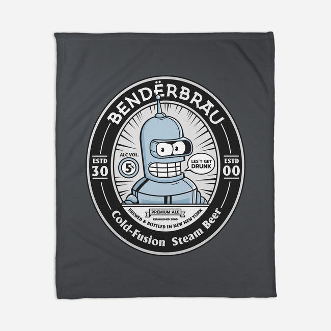 Bender Beer-None-Fleece-Blanket-Bear Noise