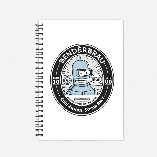 Bender Beer-None-Dot Grid-Notebook-Bear Noise