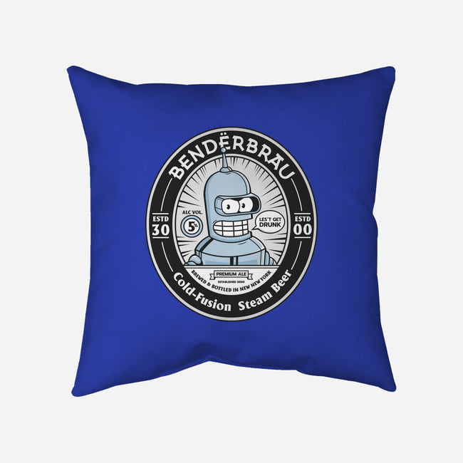 Bender Beer-None-Non-Removable Cover w Insert-Throw Pillow-Bear Noise