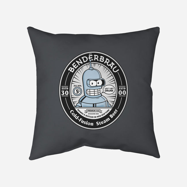 Bender Beer-None-Removable Cover-Throw Pillow-Bear Noise
