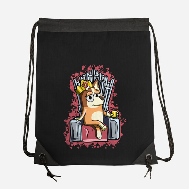 Queen Mom-None-Drawstring-Bag-nickzzarto