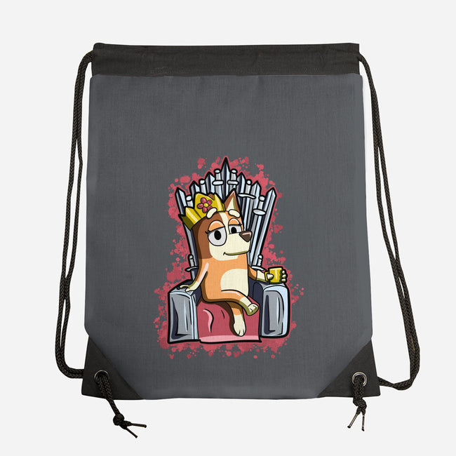 Queen Mom-None-Drawstring-Bag-nickzzarto