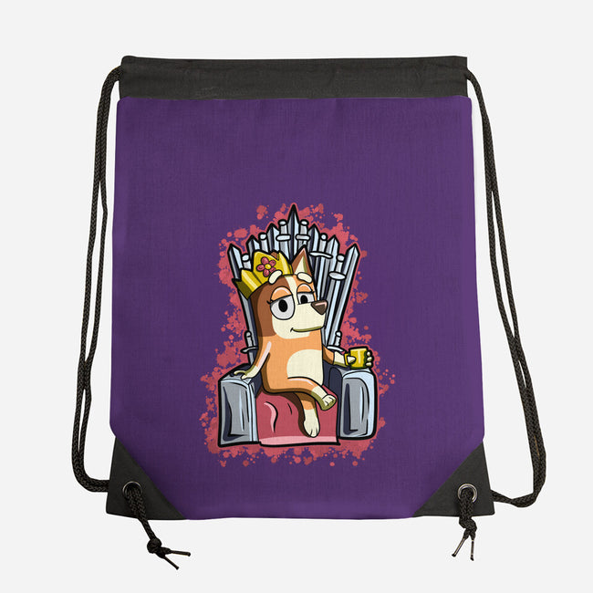 Queen Mom-None-Drawstring-Bag-nickzzarto