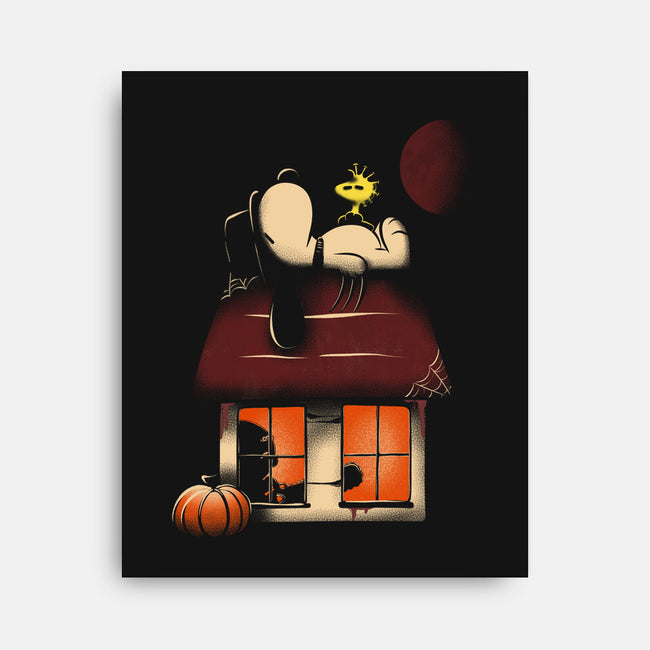 House Of Horrors-None-Stretched-Canvas-OnlyColorsDesigns