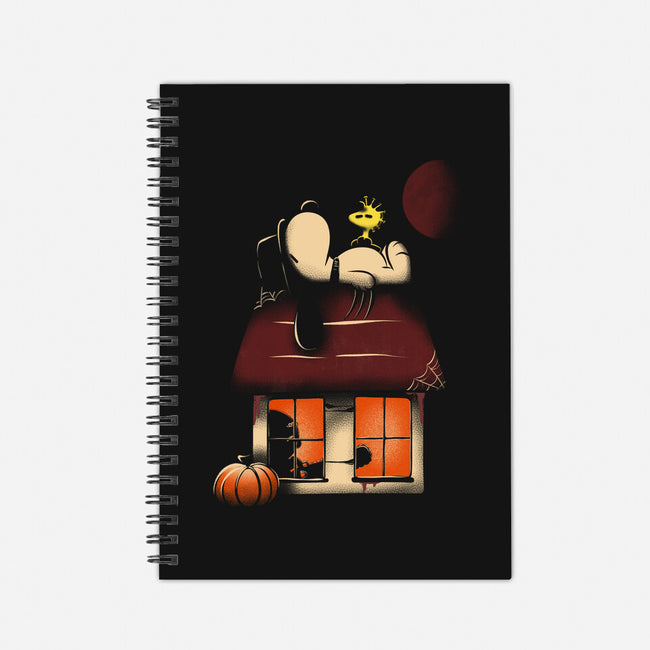 House Of Horrors-None-Dot Grid-Notebook-OnlyColorsDesigns