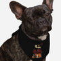 House Of Horrors-Dog-Bandana-Pet Collar-OnlyColorsDesigns