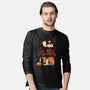 House Of Horrors-Mens-Long Sleeved-Tee-OnlyColorsDesigns