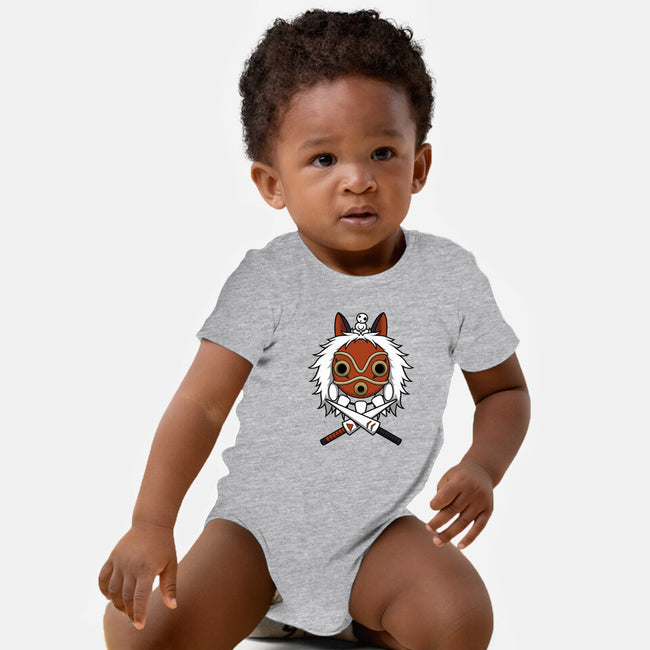 Forest Protector-Baby-Basic-Onesie-pigboom