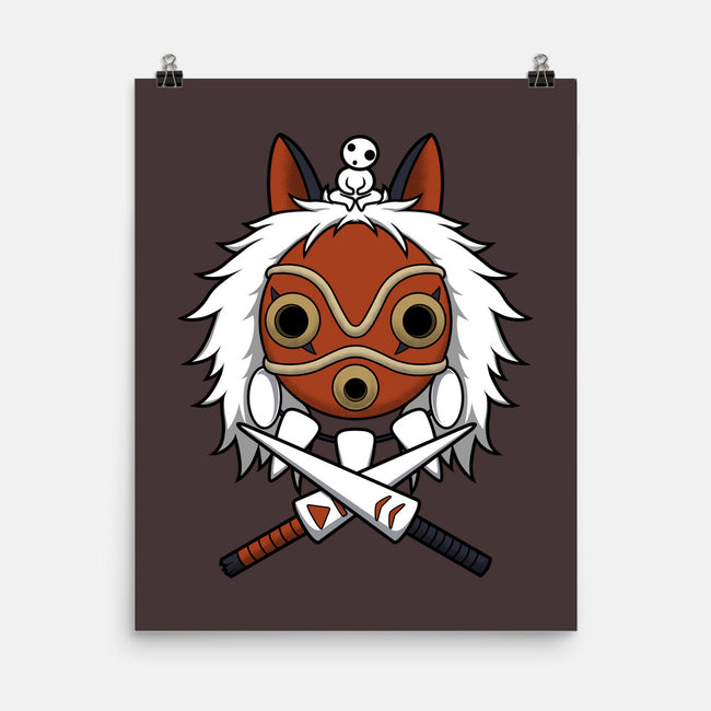 Forest Protector-None-Matte-Poster-pigboom