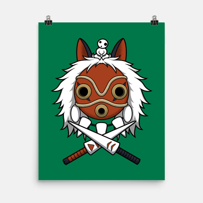 Forest Protector-None-Matte-Poster-pigboom
