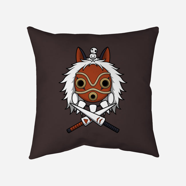 Forest Protector-None-Non-Removable Cover w Insert-Throw Pillow-pigboom