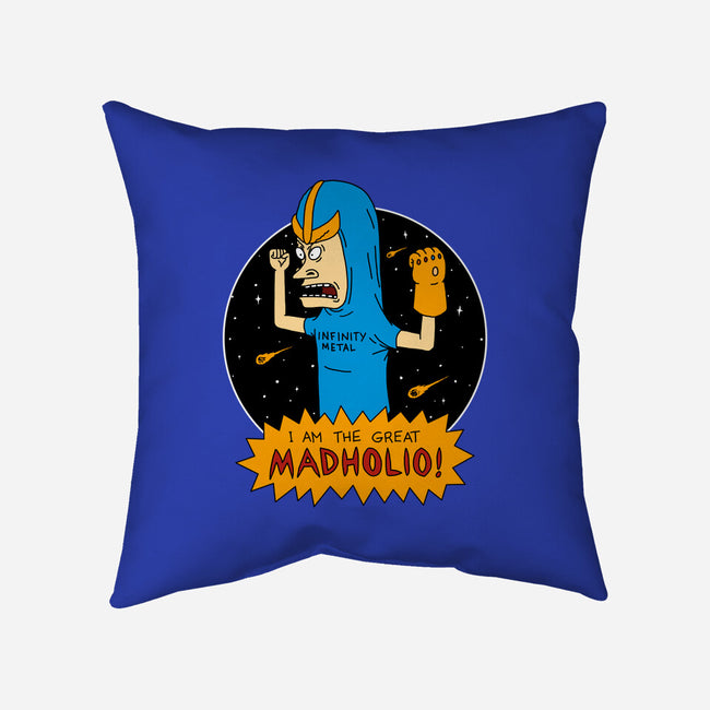 The Great Madholio-None-Removable Cover-Throw Pillow-pigboom