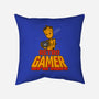 Retro Gamer Guardian-None-Removable Cover w Insert-Throw Pillow-pigboom
