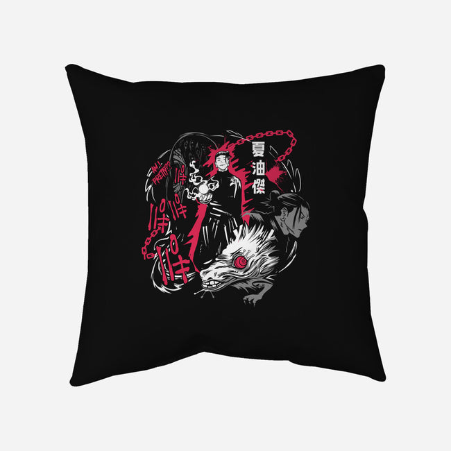 Cursed Spirit Manipulator-None-Removable Cover w Insert-Throw Pillow-constantine2454