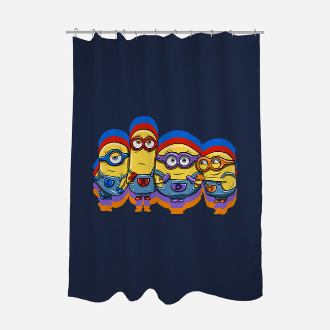 Turtle Minions-None-Polyester-Shower Curtain-nickzzarto