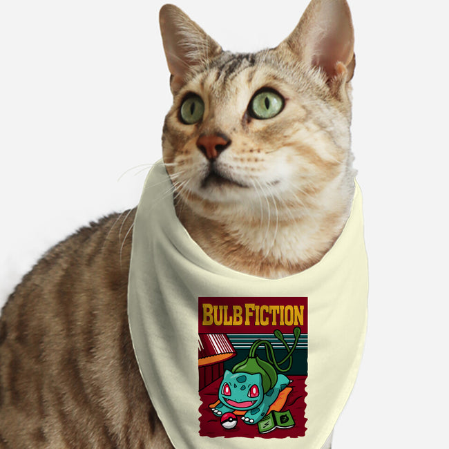 Bulb Fiction-Cat-Bandana-Pet Collar-Raffiti
