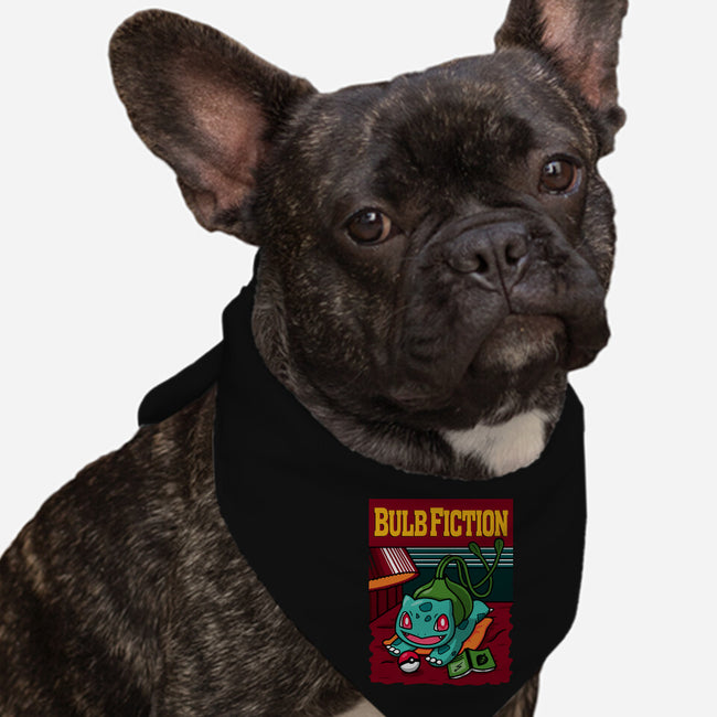 Bulb Fiction-Dog-Bandana-Pet Collar-Raffiti