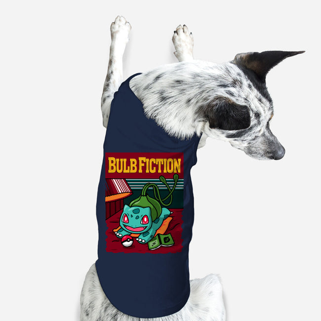 Bulb Fiction-Dog-Basic-Pet Tank-Raffiti