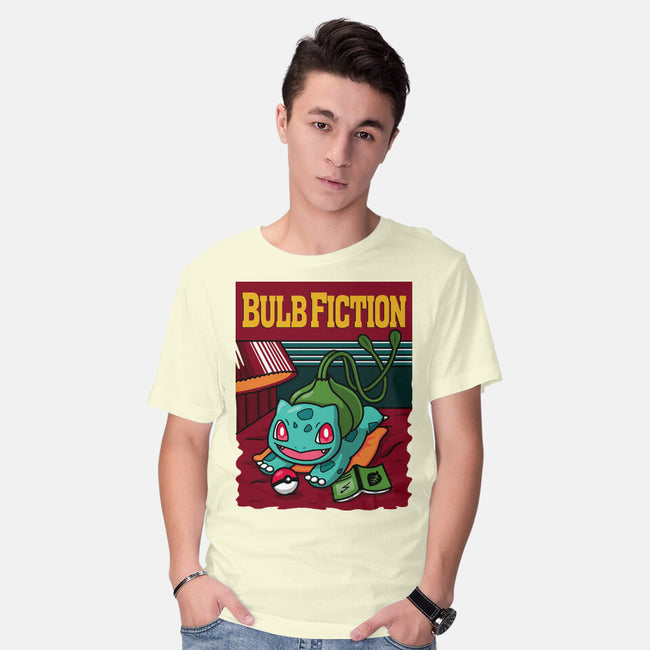 Bulb Fiction-Mens-Basic-Tee-Raffiti