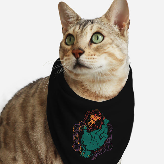 Magic Dice-Cat-Bandana-Pet Collar-marsdkart