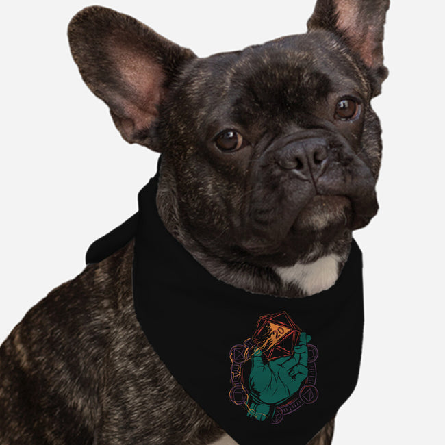 Magic Dice-Dog-Bandana-Pet Collar-marsdkart