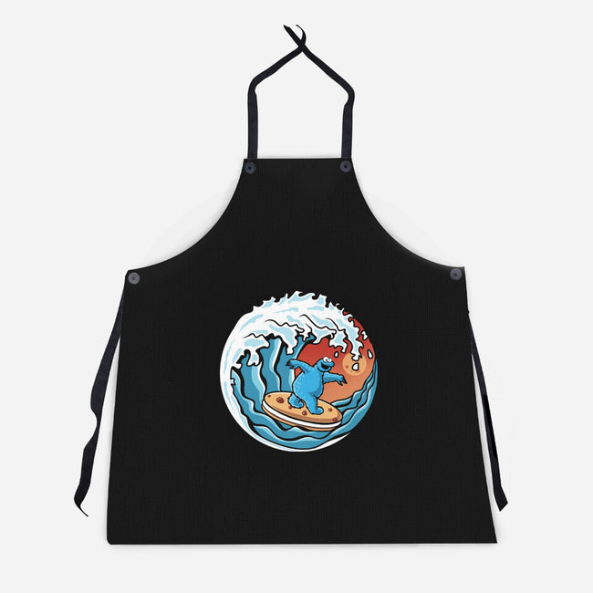 Cookie Surfing-Unisex-Kitchen-Apron-erion_designs
