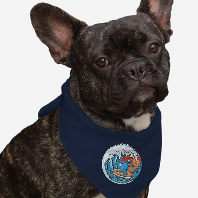 Cookie Surfing-Dog-Bandana-Pet Collar-erion_designs