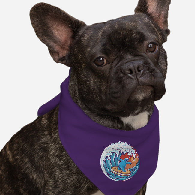 Cookie Surfing-Dog-Bandana-Pet Collar-erion_designs
