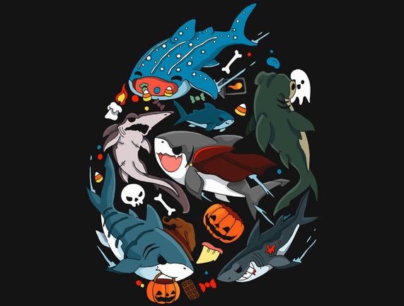 Halloween Sharks