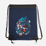 Halloween Sharks-None-Drawstring-Bag-Vallina84