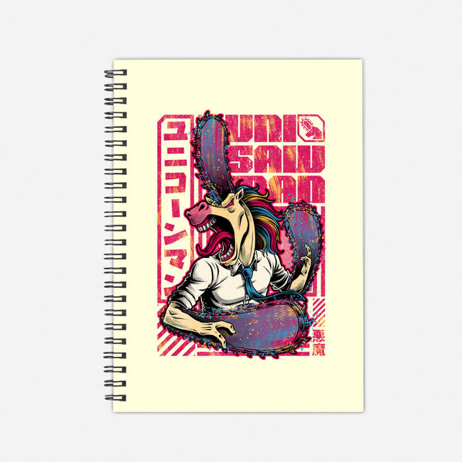 Unicorn Saw Man-None-Dot Grid-Notebook-Studio Mootant