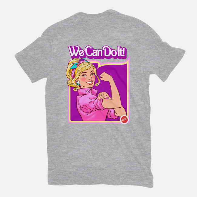 Barbie Can Do It-Mens-Heavyweight-Tee-hugohugo