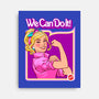 Barbie Can Do It-None-Stretched-Canvas-hugohugo