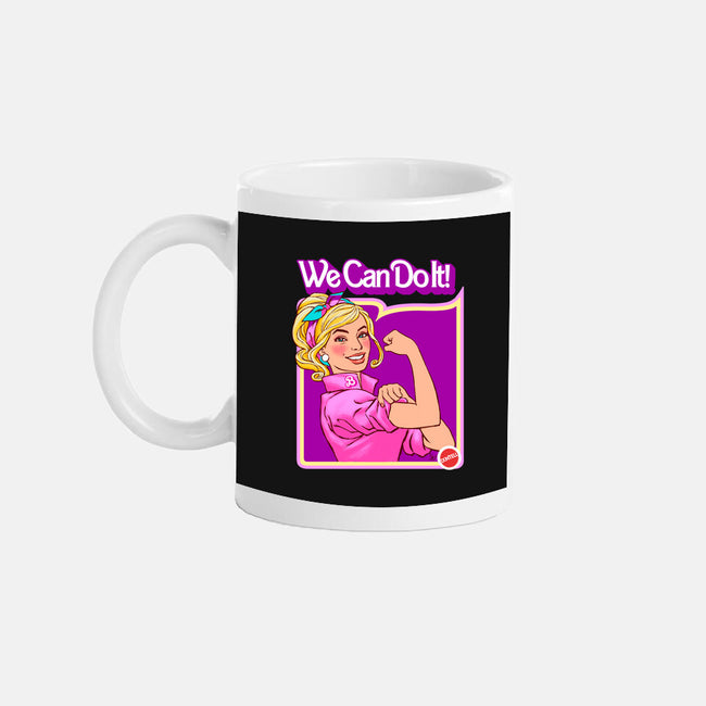 Barbie Can Do It-None-Mug-Drinkware-hugohugo