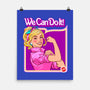 Barbie Can Do It-None-Matte-Poster-hugohugo