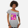 Barbie Can Do It-Womens-Off Shoulder-Tee-hugohugo