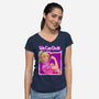 Barbie Can Do It-Womens-V-Neck-Tee-hugohugo