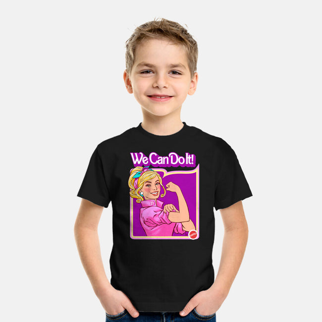 Barbie Can Do It-Youth-Basic-Tee-hugohugo