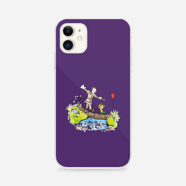 Pennywise And Georgie-iPhone-Snap-Phone Case-matthew benkner