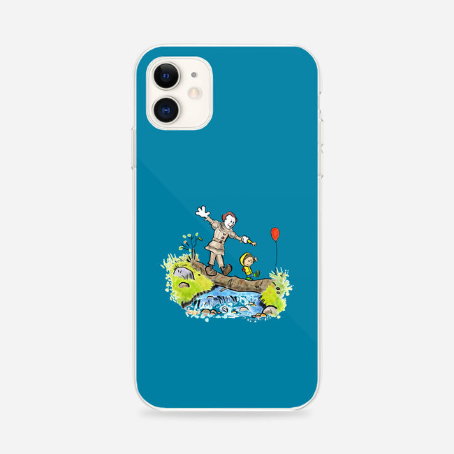 Pennywise And Georgie-iPhone-Snap-Phone Case-matthew benkner