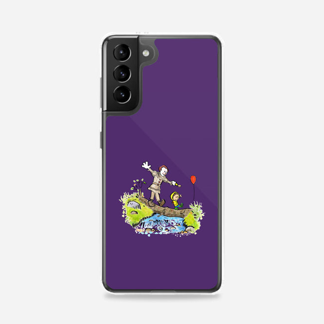 Pennywise And Georgie-Samsung-Snap-Phone Case-matthew benkner