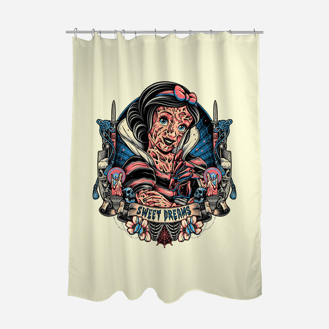 Sweetest Dreams-None-Polyester-Shower Curtain-momma_gorilla