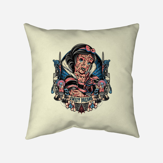 Sweetest Dreams-None-Removable Cover-Throw Pillow-momma_gorilla