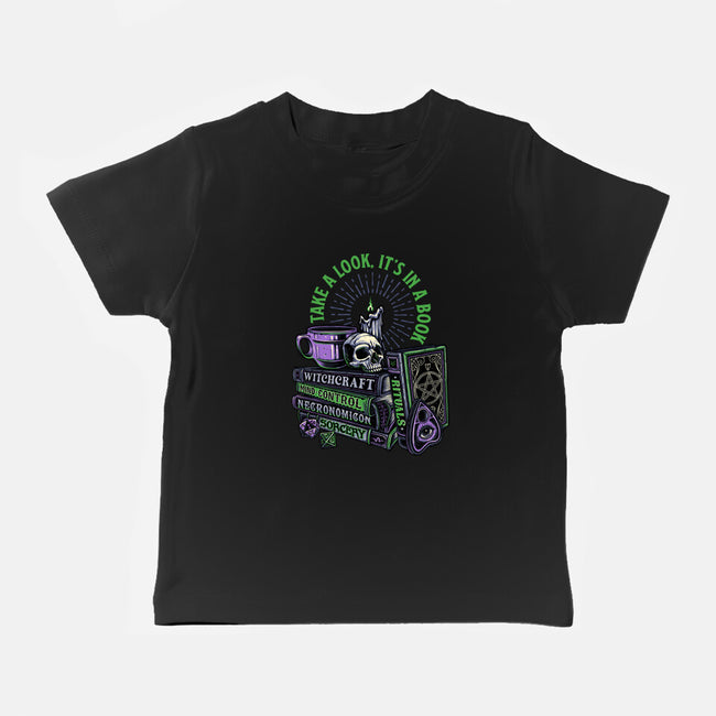 Dark Books-Baby-Basic-Tee-momma_gorilla