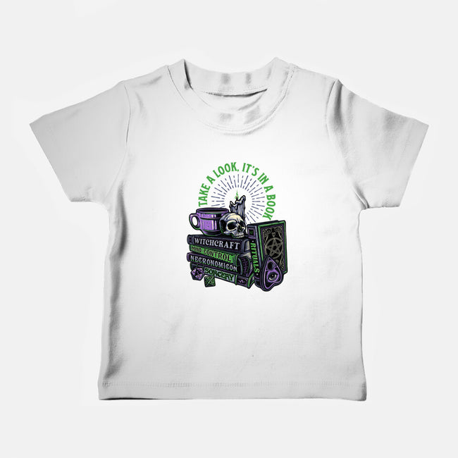 Dark Books-Baby-Basic-Tee-momma_gorilla