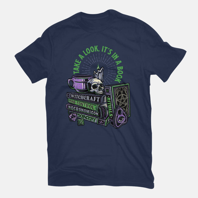 Dark Books-Unisex-Basic-Tee-momma_gorilla